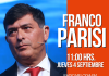 FRANCO PARISI : EN EXCLUSIVA POR RADIO MELODÍA FM CHILE